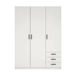 Guardaroba in legno bianco 147x200h cm - Simeon