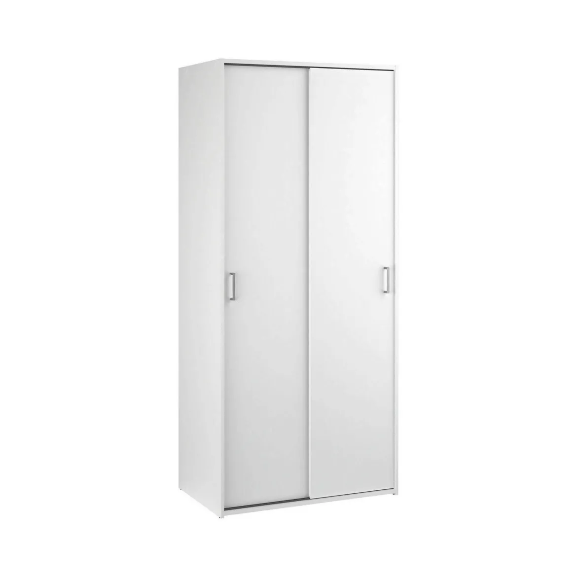 Guardaroba in legno bianco 90x195h cm - Alaysia