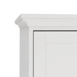 Guardaroba in legno bianco 96x200h cm - Albiolo