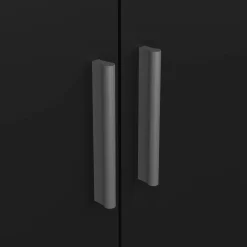 Guardaroba in legno nero 182x220h cm - Paeng