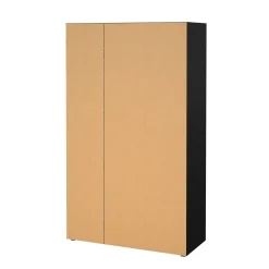 Guardaroba in legno nero 182x220h cm - Paeng