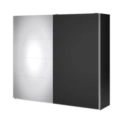 Guardaroba in legno nero 250x218h cm - Acciano