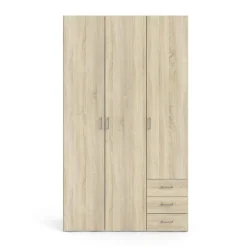 Guardaroba in legno quercia 115x200h cm - Aquilone