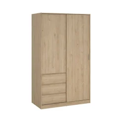 Guardaroba in legno rovere 118x200h cm - Sanjose