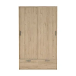 Guardaroba in legno rovere 147x200h cm - Simeon