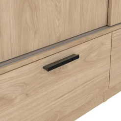 Guardaroba in legno rovere 147x200h cm - Simeon