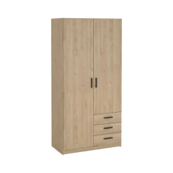Guardaroba in legno rovere 98x200h cm - Sultani
