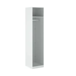 Guardaroba piccolo salvaspazio bianco 58x218h cm - Kaihime