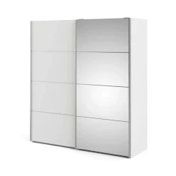 Guardaroba 5 ripiani bianco 182x201h cm - Cerreto
