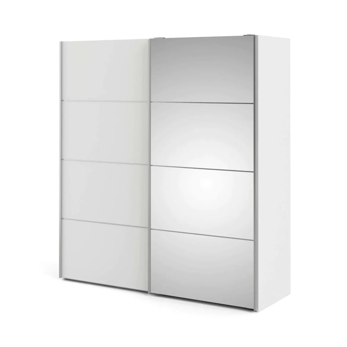 Guardaroba 5 ripiani bianco 182x201h cm - Cerreto