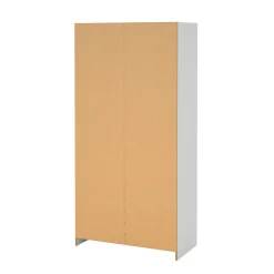 Guardaroba salvaspazio bianco e cemento 150x200h cm - Opi