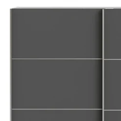 Guardaroba salvaspazio bianco e nero 150x200h cm - Maurice