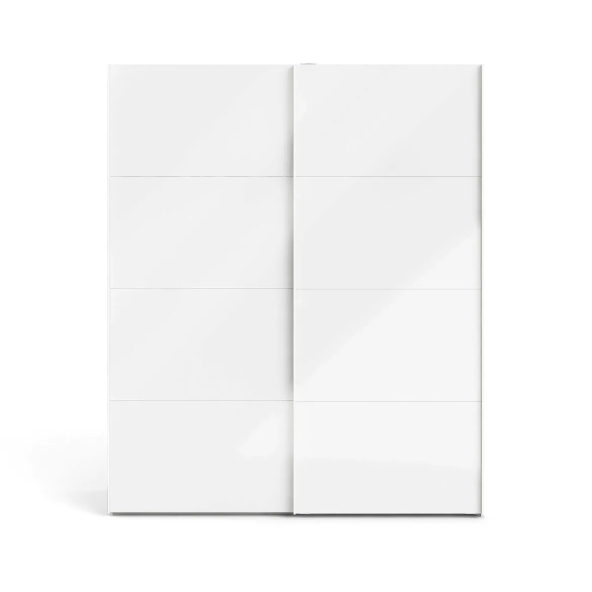 Guardaroba salvaspazio bianco lucido 242x220h cm - Badesse