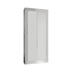 Guardaroba salvaspazio bianco lucido 78x185h cm - Contea