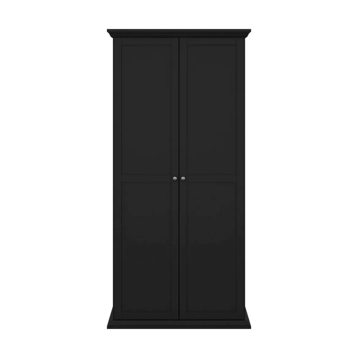 Guardaroba salvaspazio nero 95x200h cm - Darby