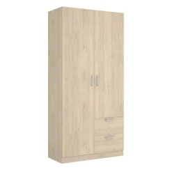 Guardaroba salvaspazio rovere 110x179h cm - Pettineo
