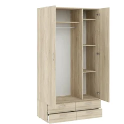 Guardaroba salvaspazio rovere 81x184h cm - Anya