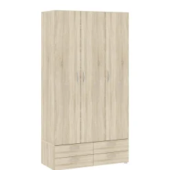 Guardaroba salvaspazio rovere 81x184h cm - Anya