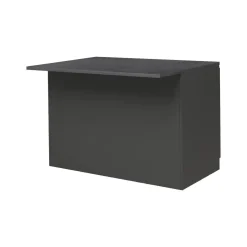 Isola cucina economica 125x90x90h cm antracite e ardesia - Analiza
