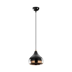 Lampada a Sospensione Nero Marrone Rame 892opv1753 Colore Struttura Marrone - Valbruna
