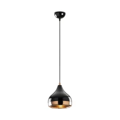 Lampada a Sospensione Nero Marrone Rame 892opv1753 Colore Struttura Marrone - Valbruna