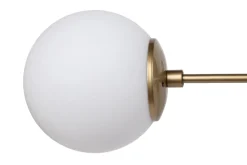 Lampada a Sospensione oro Bianco 892opv1639 Colore Struttura Bianco - Toano