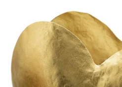 Lampada da parete Caulonia, 26x15 h24 cm, Oro