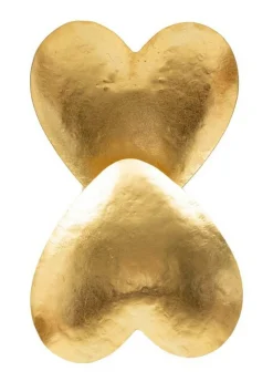 Lampada da parete Caulonia, 26x15 h24 cm, Oro