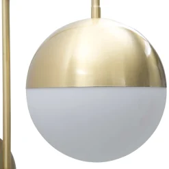 Lampada da Parete oro Bianco Necessaria 1 Lampadina Attacco e14, Indoor - Haines
