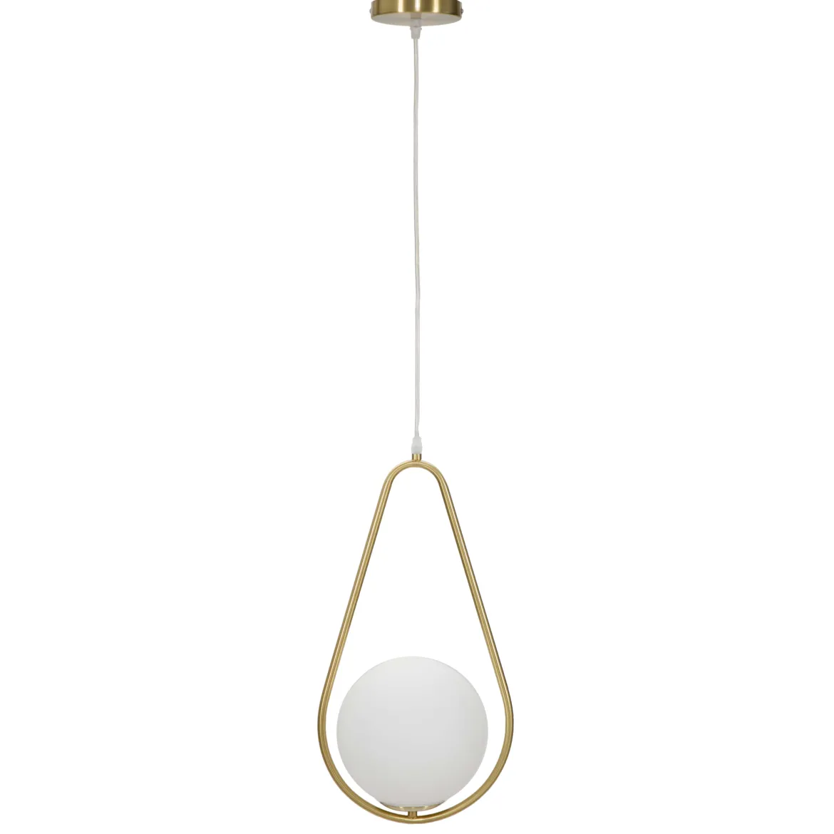 Lampada da Soffitto oro Bianco Necessarie 2 Lampadine Colore Struttura Bianco, Classe Energetica a+ - d - Goma