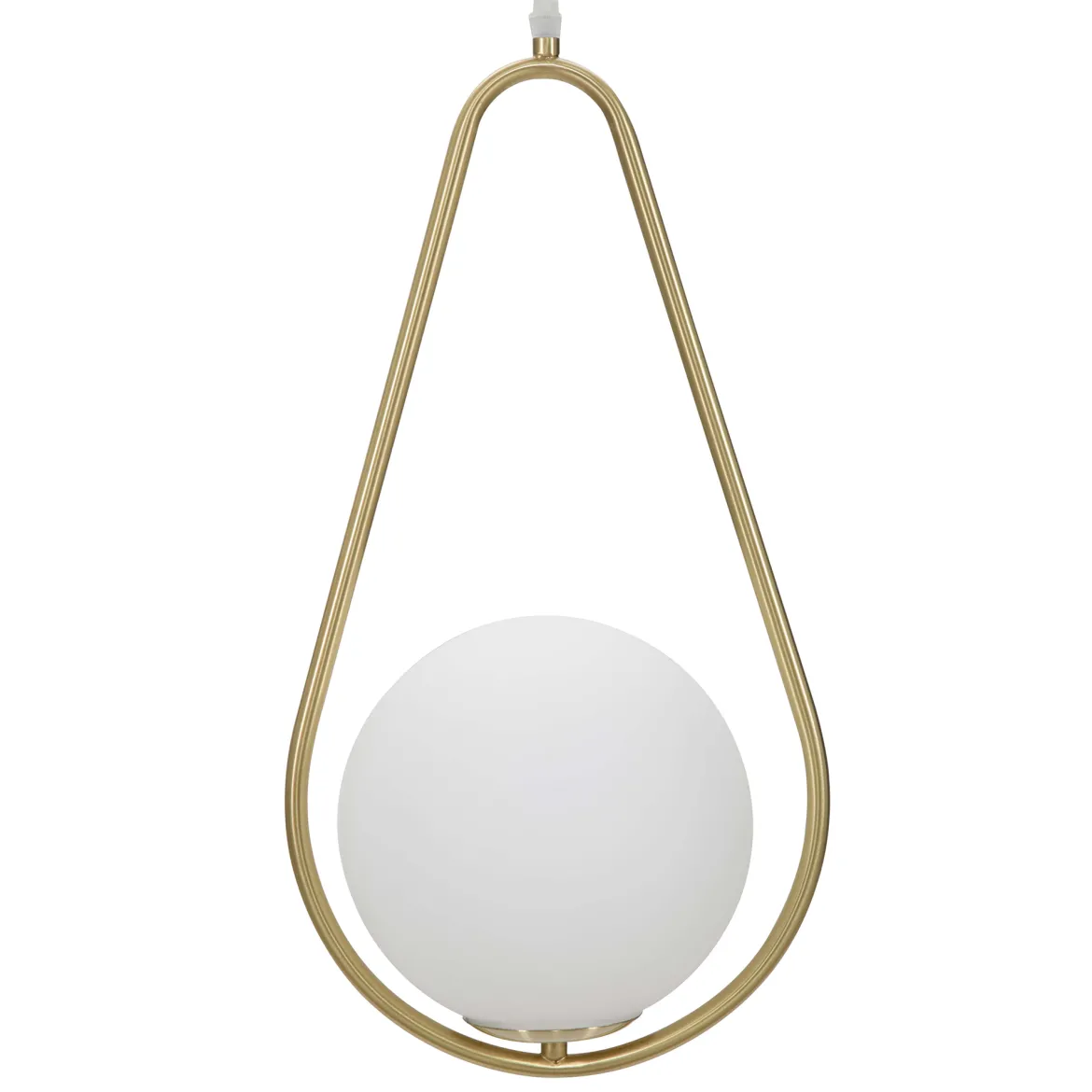 Lampada da Soffitto oro Bianco Necessarie 2 Lampadine Colore Struttura Bianco, Classe Energetica a+ - d - Goma