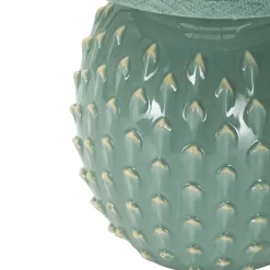 Lampada da Tavolo Azzurro Turchese Necessaria 1 Lampadina Attacco e14, Paralume - Ketchi