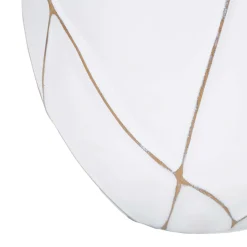 Lampada da Tavolo Bianco Beige Necessaria 1 Lampadina Attacco e27, Paralume - Baha