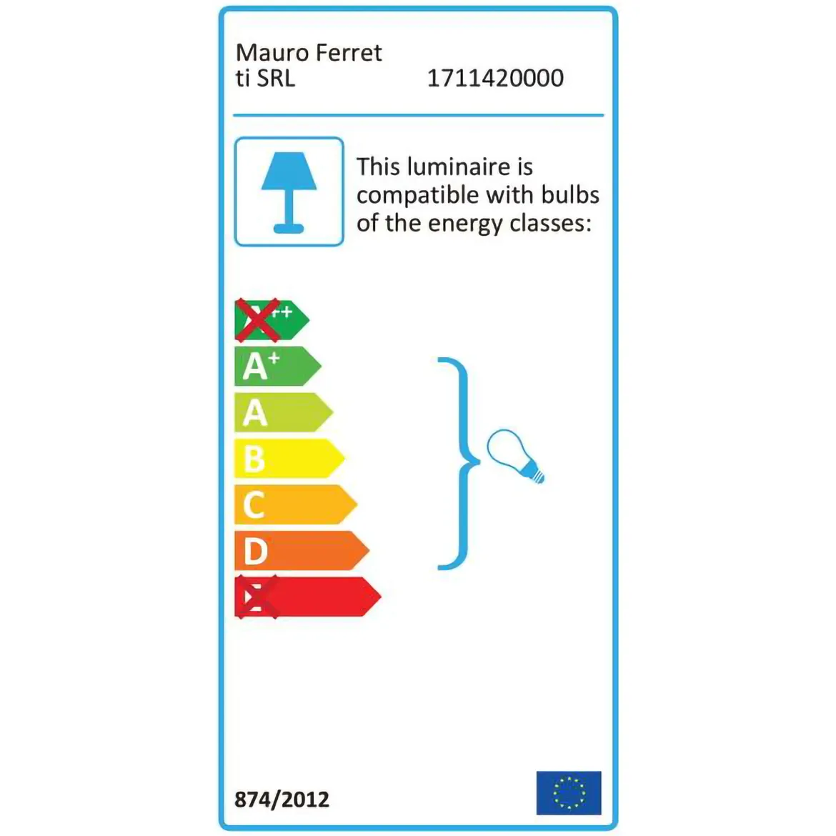 Lampada da Terra Bianco oro Necessaria 1 Lampadina Attacco e27, Interruttore Pedaliera - Fami