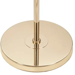 Lampada da Terra Bianco oro Necessarie 3 Lampadine Attacco e14, Interruttore Pedaliera - Kisoro