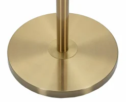 Lampada da terra Grisaille, 41x41 h160 cm, Bianco e Oro