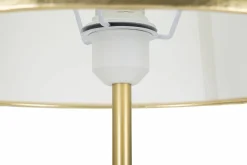 Lampada da terra Murales, 61x61 h154 cm, Bianco e Oro