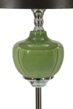 Lampada da terra Stiviere, 40x40 h160 cm, Verde e Grigio