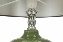 Lampada da terra Stiviere, 40x40 h160 cm, Verde e Grigio