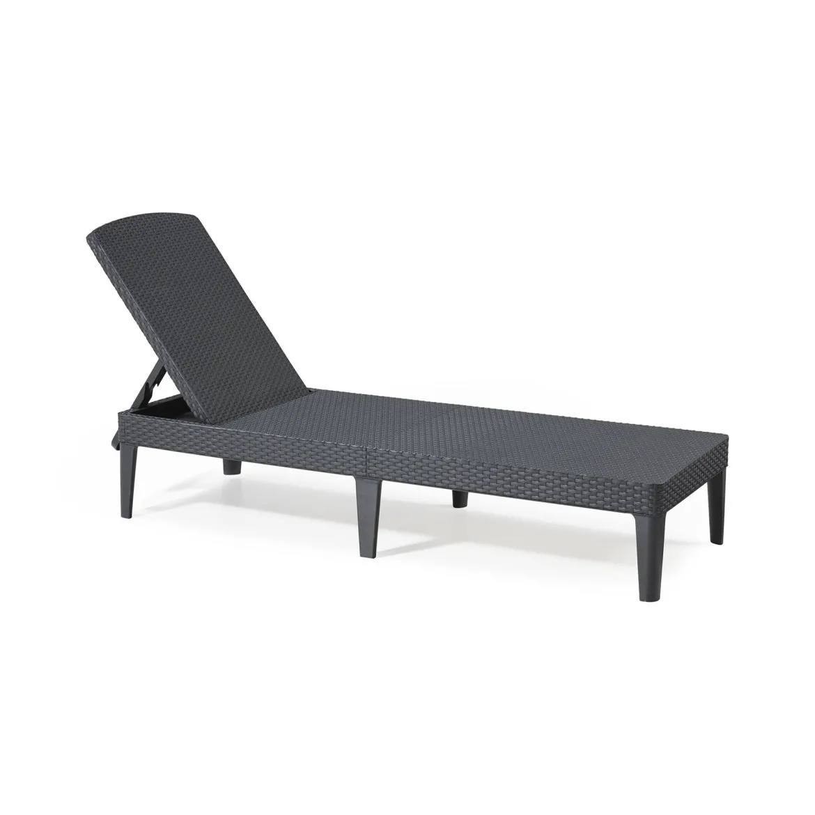 Lettino prendisole Glace, 188x58 h29 cm, Antracite