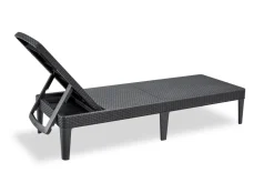 Lettino prendisole Glace, 188x58 h29 cm, Antracite