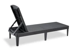 Lettino prendisole Glace, 188x58 h29 cm, Antracite