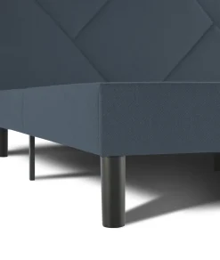 Letto alla francese Ikelos, 140x190 cm, Blu