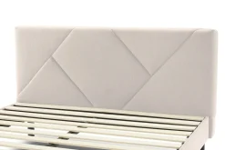 Letto alla francese in legno beige 149x204cm - Ikelos