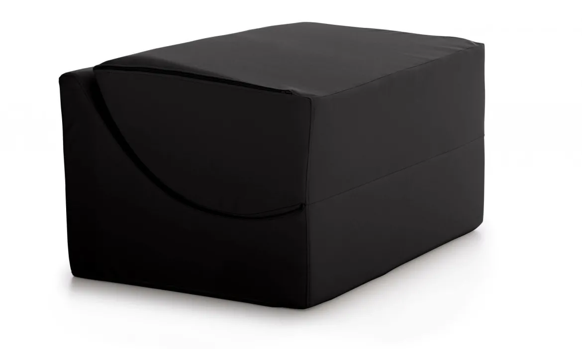 Letto doppia piazza pieghevole 50x100cm nero - Amorina