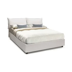 Letto francese classico bianco 155x215cm - Arry