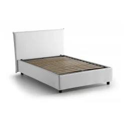 Letto francese design bianco 155x205cm - Angelic