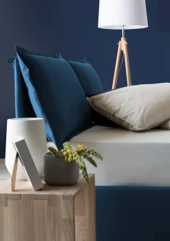 Letto francese design blu 155x215cm - Agalo