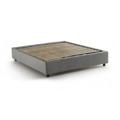 Letto francese per ospiti grigio 155x205cm - Attilino