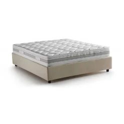 Letto francese sfoderabile beige 155x215cm - Alaksir